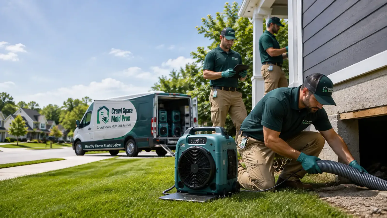 Crawl Space Mold Removal in Kingston, PA